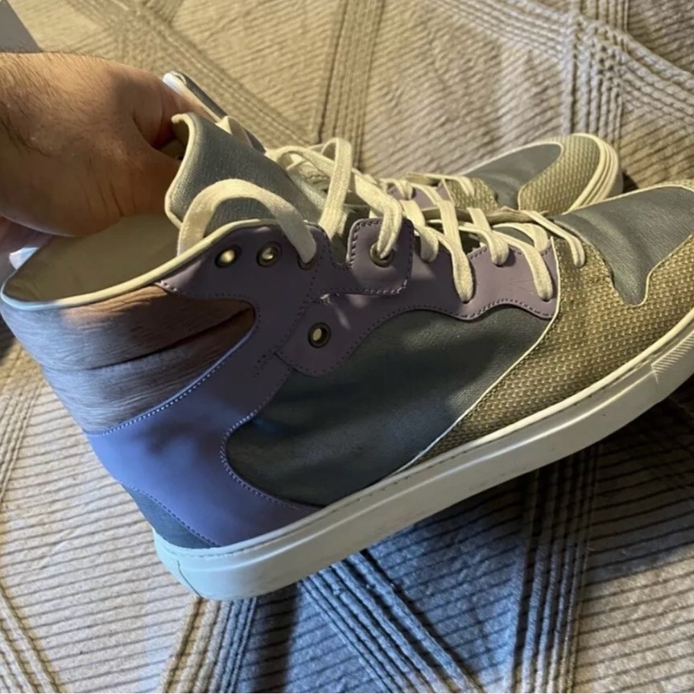 Men’s RARE Balenciaga HI Top Sneakers 44/11 With OG Box - Picture 7 of 8